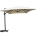 Ombrellone da Giardino a Palo Laterale in Alluminio. Misure 3x3 e 3x4 m. Art 343-344
