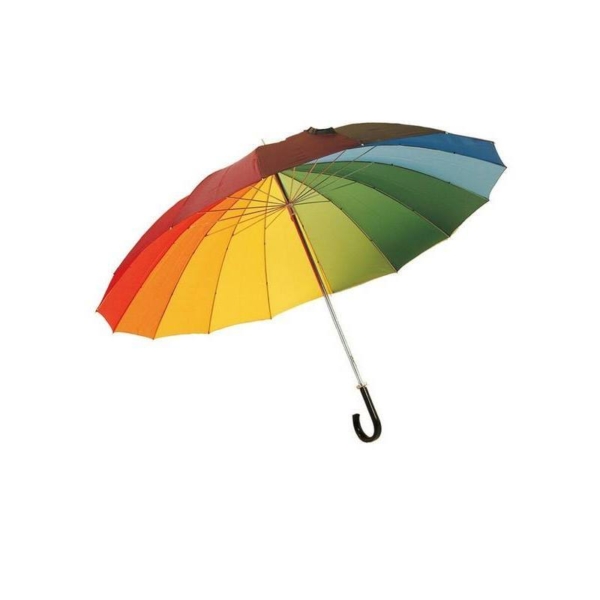 Ombrello Pioggia Essential Maxi Golf Manuale Arcobaleno. Art. 139