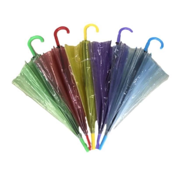 Ombrello Pioggia Quality Golf Lungo Automatico Trasparente. Art. 63
