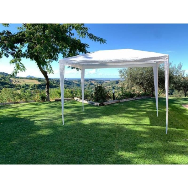 Gazebo da Giardino in Acciaio. Misure 3x3 m. Art 315 - immagine 2