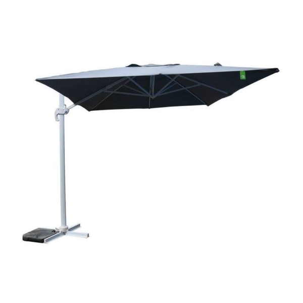 Ombrellone da Giardino a Palo Laterale in Alluminio. Misure 3x3 e 3x4 m. Art 343-344 - immagine 2