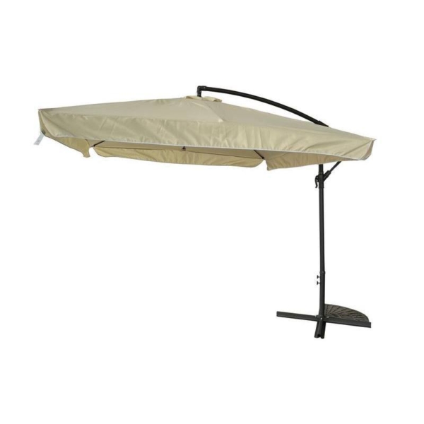Ombrellone da Giardino a Palo Laterale. Misure 2,5 x 2,5 m. Art 352