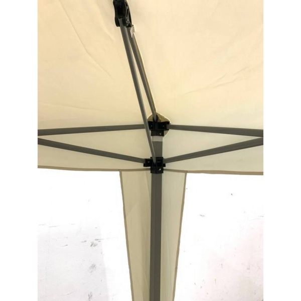 Gazebo Pieghevole da Giardino in Acciaio con Sacca da Trasporto. Misure 3x3 m. Art 360 - immagine 4