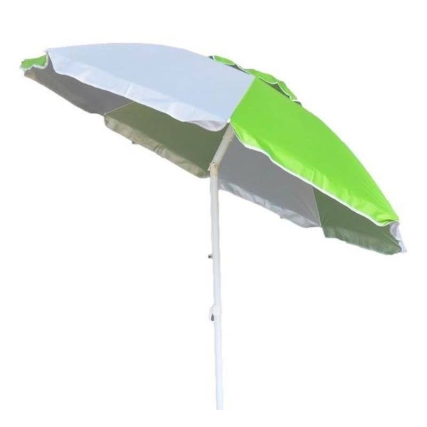 Ombrellone Mare in Nylon Diametro 180 cm con Palo in Acciaio. Art 208