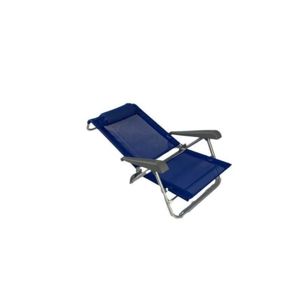 Spiaggina Regolabile in Alluminio con Cuscino. Art. 430ter - immagine 4