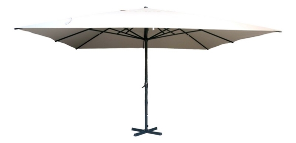 Ombrellone da Giardino a Palo Centrale in Alluminio. Misure 5x5 m. Art 334