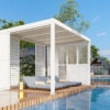 Pergola Bioclimatica MARTE in Alluminio con Apertura Manuale.
