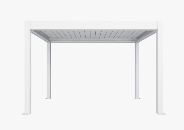 Pergola Bioclimatica VENERE in Alluminio. Apertura Elettrica con Luci LED Integrate. - immagine 3