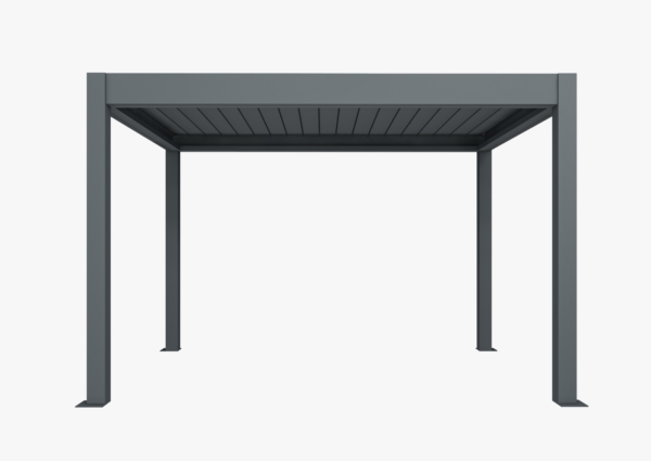 Pergola Bioclimatica VENERE in Alluminio. Apertura Elettrica con Luci LED Integrate. - immagine 5