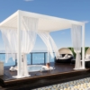 Tenda ombreggiante e decorativa per pergola VENERE