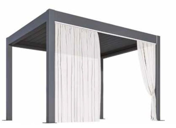 Tenda ombreggiante e decorativa per pergola Marte e Nettuno - immagine 2