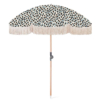 Ombrellone Mare e Giardino in Cotone Canvass Diametro 200 cm con Palo in Legno di Faggio. Protezione UV50+.Art 247 - immagine 5