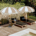 Ombrellone Mare e Giardino in Cotone Canvass Diametro 200 cm con Palo in Legno di Faggio. Protezione UV50+.Art 249