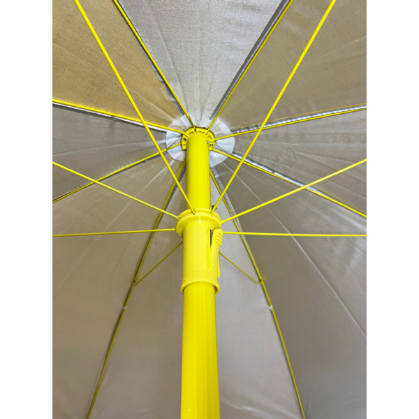 Ombrellone Mare in Nylon Diametro 180 cm con Palo in Acciaio Colorato. Art 280 - immagine 5