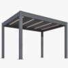 Pergola Bioclimatica VENERE in Alluminio. Apertura Elettrica con Luci LED Integrate. - immagine 6