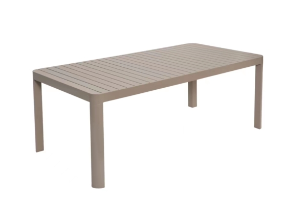 Tavolo SCORPIONE in alluminio allungabile 195/255 x 100 cm - immagine 7